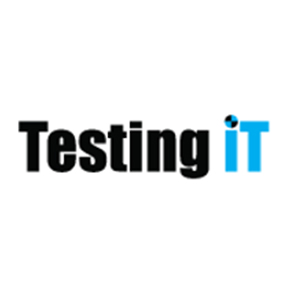 testing it logo